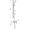 Смеситель для ванны GAPPO G3296-26 черный